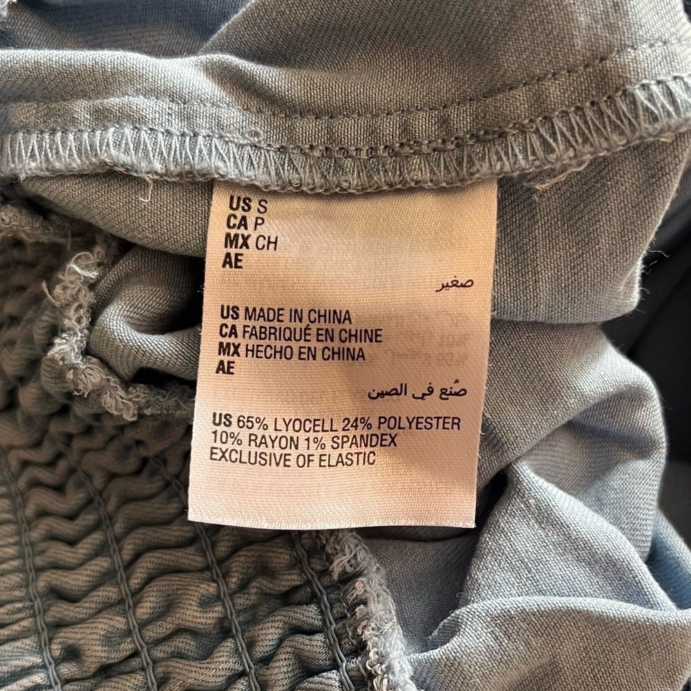 Bar III Chambray Tiered Mini Skirt Size Small - Picture 2 of 7